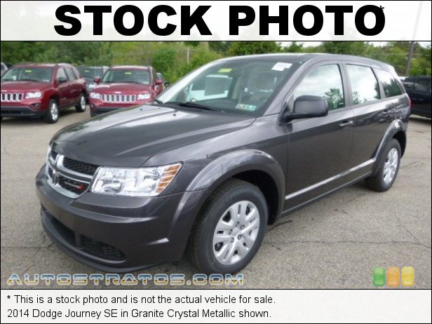 Stock photo for this 2014 Dodge Journey  2.4 Liter DOHC 16-Valve Dual VVT 4 Cylinder 4 Speed AutoStick Automatic