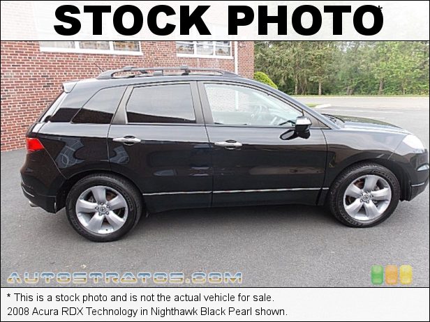 Stock photo for this 2008 Acura RDX Technology 2.3 Liter Turbocharged DOHC 16-Valve i-VTEC 4 Cylinder 5 Speed Automatic