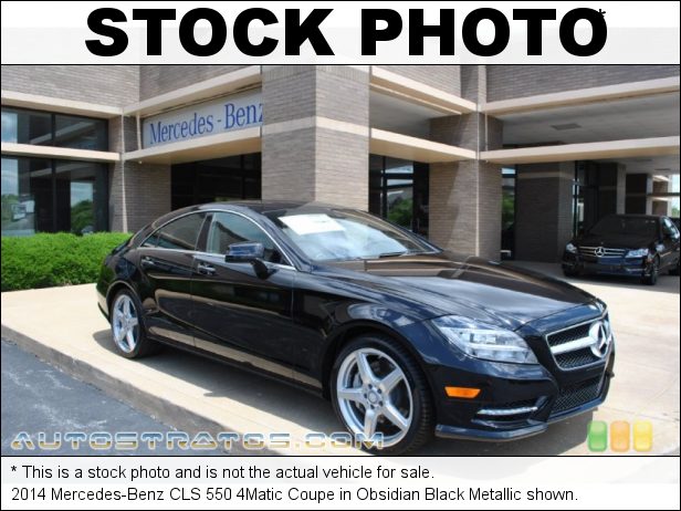 Stock photo for this 2014 Mercedes-Benz CLS 550 4Matic Coupe 4.6 Liter Twin-Turbocharged DOHC 32-Valve VVT V8 7 Speed Automatic