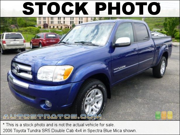 Stock photo for this 2006 Toyota Tundra Double Cab 4x4 4.7L DOHC 32V iForce V8 5 Speed Automatic
