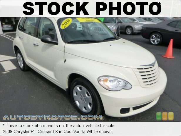 Stock photo for this 2008 Chrysler PT Cruiser LX 2.4 Liter DOHC 16-Valve 4 Cylinder 4 Speed Automatic