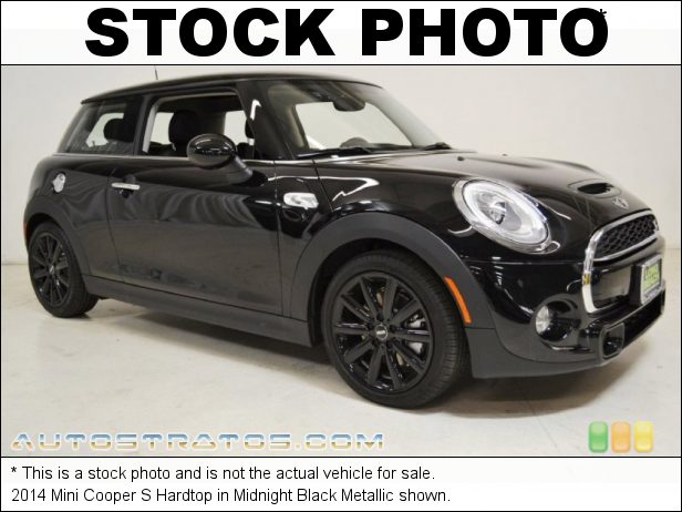 Stock photo for this 2014 Mini Cooper S Hardtop 1.6 Liter Twin Scroll Turbocharged DI DOHC 16-Valve VVT 4 Cylind 6 Speed Manual