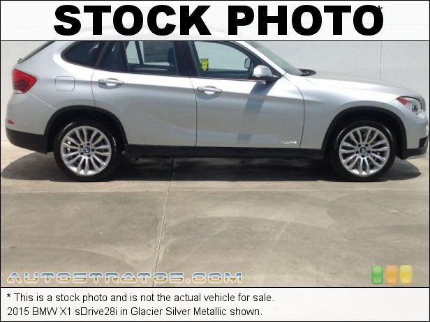 Stock photo for this 2015 BMW X1 sDrive28i 2.0 Liter DI TwinPower Turbocharged DOHC 16-Valve VVT 4 Cylinder 8 Speed Steptronic Automatic