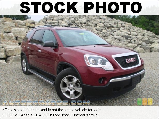 Stock photo for this 2011 GMC Acadia SL AWD 3.6 Liter DI DOHC 24-Valve VVT V6 6 Speed Automatic