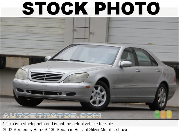 Stock photo for this 2002 Mercedes-Benz S 430 Sedan 4.3 Liter SOHC 24-Valve V8 5 Speed Automatic
