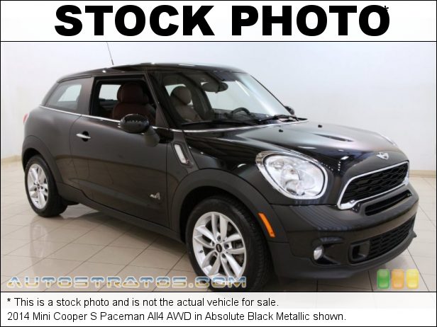 Stock photo for this 2014 Mini Cooper S 1.6 Liter Twin Scroll Turbocharged DI DOHC 16-Valve VVT 4 Cylind 6 Speed Automatic