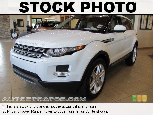 Stock photo for this 2014 Land Rover Range Rover Evoque Pure 2.0 Liter DI Turbocharged DOHC 16-Valve VVT 4 Cylinder 9 Speed ZF Automatic