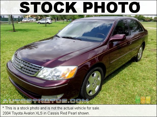 Stock photo for this 2004 Toyota Avalon XLS 3.0 Liter DOHC 24-Valve V6 4 Speed Automatic