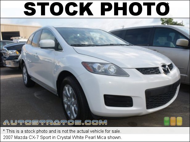 Stock photo for this 2007 Mazda CX-7 Sport 2.3 Liter GDI Turbocharged DOHC 16-Valve 4 Cylinder 6 Speed Automatic