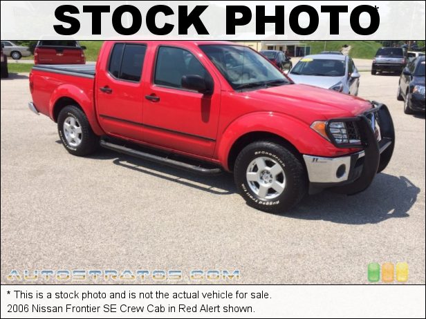 Stock photo for this 2006 Nissan Frontier SE Crew Cab 4.0 Liter DOHC 24-Valve VVT V6 5 Speed Automatic