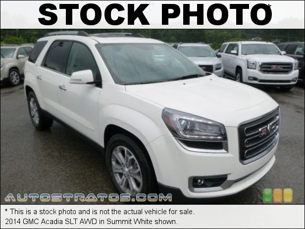 Stock photo for this 2014 GMC Acadia SLT AWD 3.6 Liter DI DOHC 24-Valve VVT V6 6 Speed Automatic
