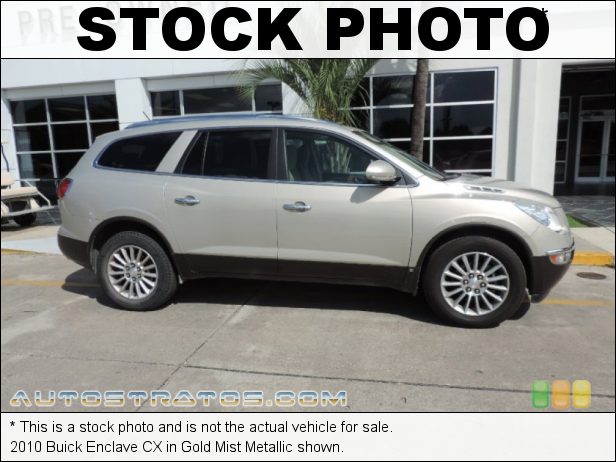 Stock photo for this 2010 Buick Enclave CX 3.6 Liter DI DOHC 24-Valve VVT V6 6 Speed Automatic