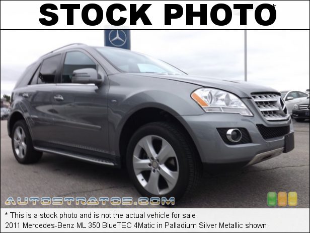 Stock photo for this 2011 Mercedes-Benz ML 350 BlueTEC 4Matic 3.0 Liter BlueTEC Turbocharged DOHC 24-Valve Diesel V6 7 Speed Automatic