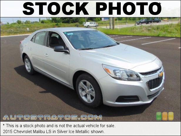 Stock photo for this 2015 Chevrolet Malibu LS 2.5 Liter DI DOHC 16-Valve ECOTEC 4 Cylinder 6 Speed Automatic