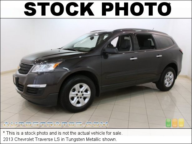 Stock photo for this 2013 Chevrolet Traverse LS 3.6 Liter GDI DOHC 24-Valve VVT V6 6 Speed Automatic