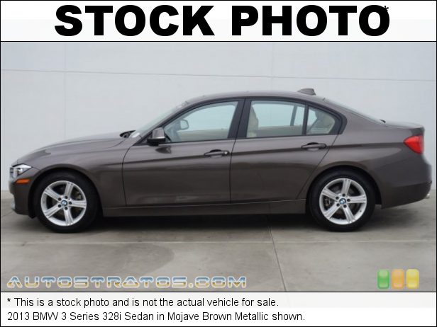 Stock photo for this 2013 BMW 3 Series 328i Sedan 2.0 Liter DI TwinPower Turbocharged DOHC 16-Valve VVT 4 Cylinder 8 Speed Automatic