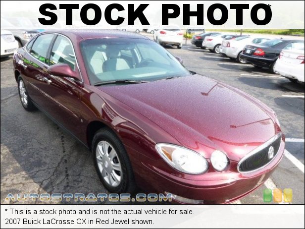 Stock photo for this 2007 Buick LaCrosse CX 3.8 Liter OHV 12-Valve V6 4 Speed Automatic