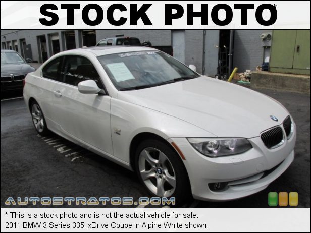 Stock photo for this 2011 BMW 3 Series 335i xDrive Coupe 3.0 Liter DI TwinPower Turbocharged DOHC 24-Valve VVT Inline 6 C 6 Speed Steptronic Automatic