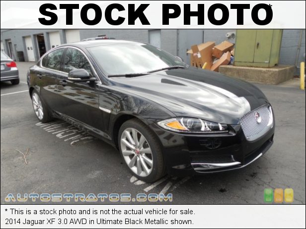 Stock photo for this 2014 Jaguar XF 3.0 AWD 3.0 Liter Supercharged DOHC 24-Valve VVT V6 8 Speed Jaguar Sequential Shift Automatic
