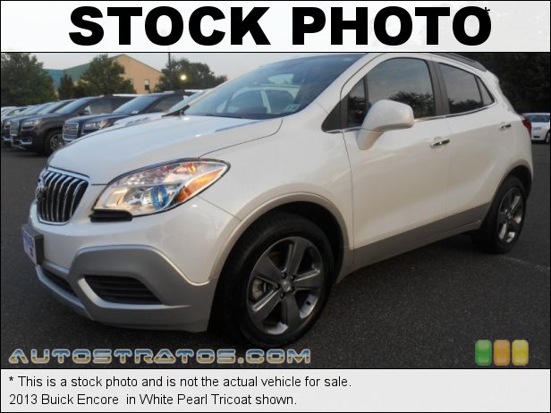 Stock photo for this 2013 Buick Encore  1.4 Liter ECOTEC Turbocharged DOHC 16-Valve VVT 4 Cylinder 6 Speed Automatic