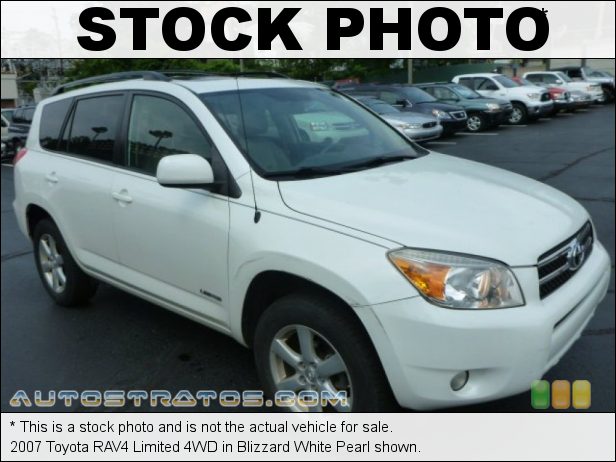 Stock photo for this 2007 Toyota RAV4 Limited 4WD 2.4 Liter DOHC 16-Valve VVT-i 4 Cylinder 4 Speed Automatic
