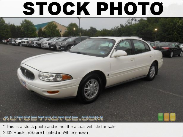 Stock photo for this 2002 Buick LeSabre Limited 3.8 Liter OHV 12-Valve 3800 Series II V6 4 Speed Automatic