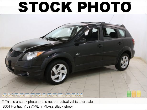 Stock photo for this 2004 Pontiac Vibe AWD 1.8 Liter DOHC 16 Valve VVT-i 4 Cylinder 4 Speed Automatic