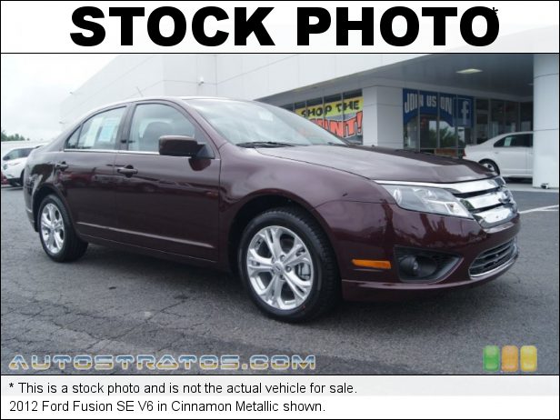 Stock photo for this 2012 Ford Fusion SE V6 3.0 Liter Flex-Fuel DOHC 24-Valve VVT Duratec V6 6 Speed Selectshift Automatic
