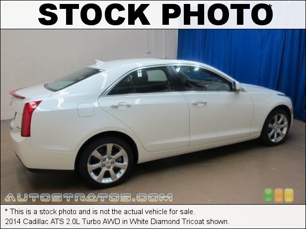 Stock photo for this 2015 Cadillac ATS 2.0T Luxury AWD Sedan 2.0 Liter DI Turbocharged DOHC 16-Valve VVT 4 Cylinder 6 Speed Automatic