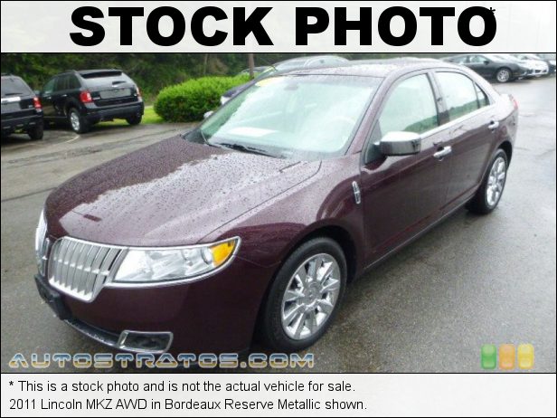 Stock photo for this 2011 Lincoln MKZ AWD 3.5 Liter DOHC 24-Valve iVCT Duratec V6 6 Speed Select Shift Automatic