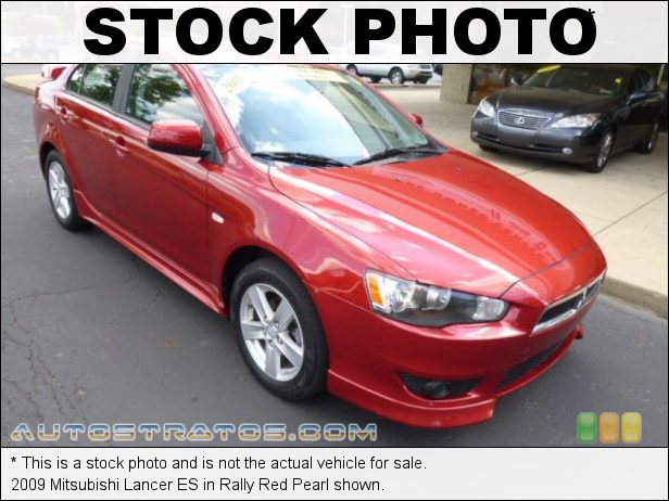 Stock photo for this 2009 Mitsubishi Lancer ES 2.0L DOHC 16V MIVEC Inline 4 Cylinder 5 Speed Manual