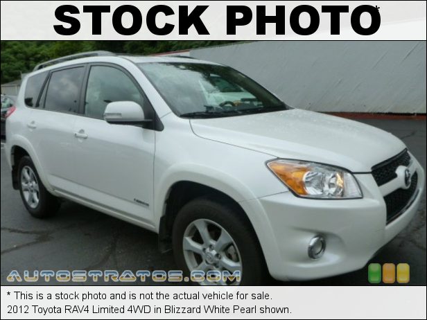Stock photo for this 2012 Toyota RAV4 Limited 4WD 2.5 Liter DOHC 16-Valve Dual VVT-i 4 Cylinder 4 Speed ECT-i Automatic