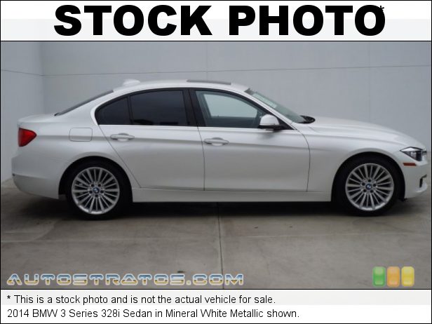 Stock photo for this 2014 BMW 3 Series 328i Sedan 2.0 Liter DI TwinPower Turbocharged DOHC 16-Valve 4 Cylinder 8 Speed Steptronic Automatic