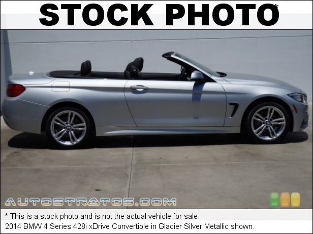 Stock photo for this 2014 BMW 4 Series 428i xDrive Convertible 2.0 Liter DI TwinPower Turbocharged DOHC 16-Valve VVT 4 Cylinder 8 Speed Sport Automatic