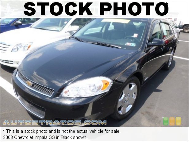 Stock photo for this 2008 Chevrolet Impala SS 5.3 Liter OHV 16 Valve LS4 V8 4 Speed Automatic