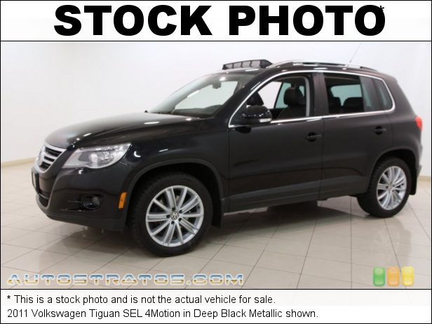 Stock photo for this 2011 Volkswagen Tiguan SEL 4Motion 2.0 Liter FSI Turbocharged DOHC 16-Valve VVT 4 Cylinder 6 Speed Tiptronic Automatic