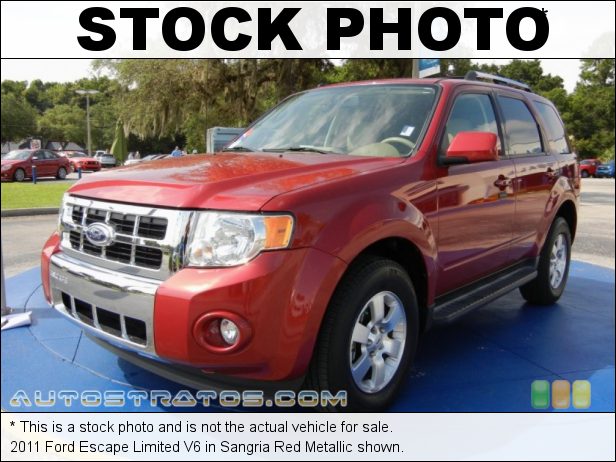 Stock photo for this 2011 Ford Escape Limited V6 3.0 Liter DOHC 24-Valve Duratec Flex-Fuel V6 6 Speed Automatic