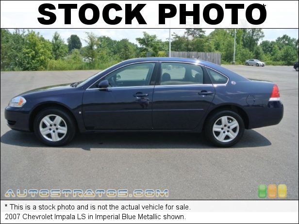 Stock photo for this 2007 Chevrolet Impala LS 3.5L Flex Fuel OHV 12V VVT LZE V6 4 Speed Automatic