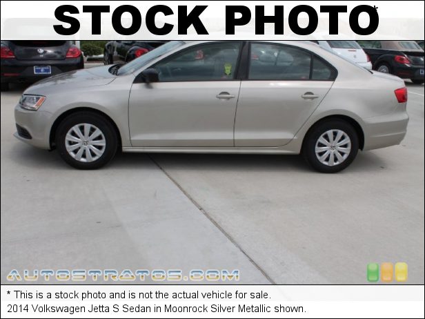 Stock photo for this 2014 Volkswagen Jetta S Sedan 2.0 Liter SOHC 8-Valve 4 Cylinder 5 Speed Manual