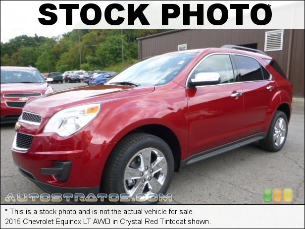 Stock photo for this 2015 Chevrolet Equinox LT AWD 2.4 Liter SIDI DOHC 16-Valve VVT 4 Cylinder 6 Speed Automatic