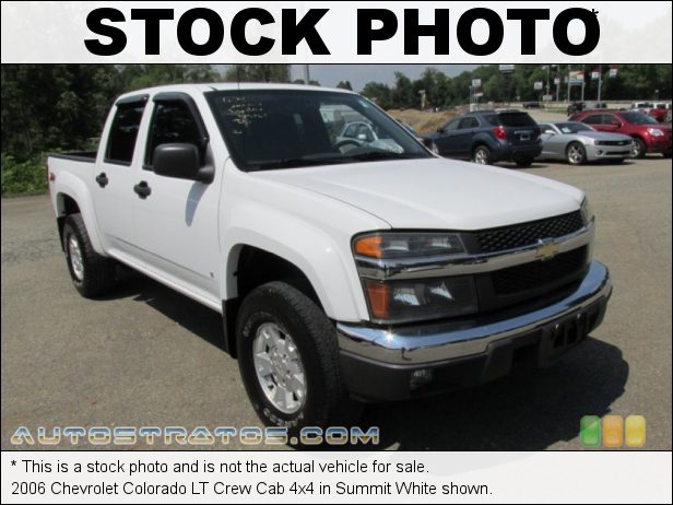 Stock photo for this 2006 Chevrolet Colorado Crew Cab 4x4 3.5L DOHC 20V Inline 5 Cylinder 4 Speed Automatic