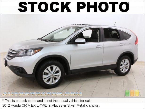 Stock photo for this 2012 Honda CR-V EX-L 4WD 2.4 Liter DOHC 16-Valve i-VTEC 4 Cylinder 5 Speed Automatic