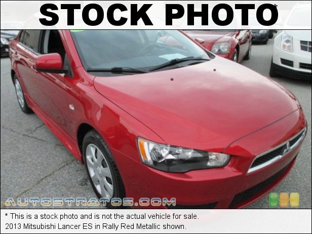 Stock photo for this 2013 Mitsubishi Lancer ES 2.0 Liter DOHC 16-Valve MIVEC 4 Cylinder Sportronic CVT Automatic