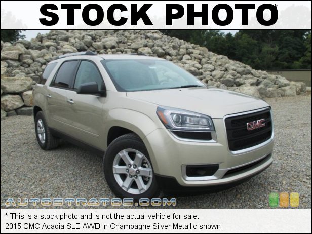 Stock photo for this 2015 GMC Acadia SLE AWD 3.6 Liter DI DOHC 24-Valve V6 6 Speed Automatic