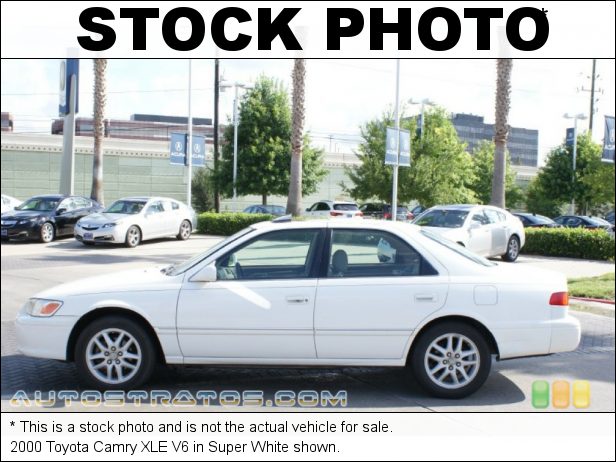 Stock photo for this 2000 Toyota Camry LE V6 3.0 Liter DOHC 24-Valve V6 4 Speed Automatic