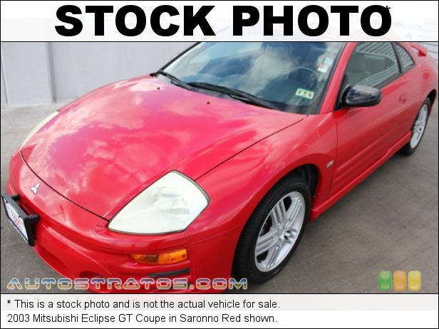 Stock photo for this 2003 Mitsubishi Eclipse GT Coupe 3.0 Liter SOHC 24-Valve V6 5 Speed Manual