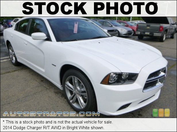 Stock photo for this 2014 Dodge Charger R/T AWD 5.7 Liter HEMI OHV 16-Valve VVT MDS V8 5 Speed Automatic