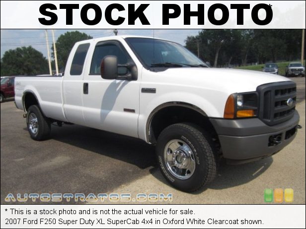 Stock photo for this 2007 Ford F250 Super Duty XL SuperCab 4x4 6.0 Liter 32-Valve Power Stroke Turbo Diesel V8 5 Speed Automatic