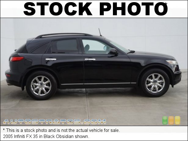 Stock photo for this 2005 Infiniti FX 35 3.5 Liter DOHC 24-Valve V6 5 Speed Automatic