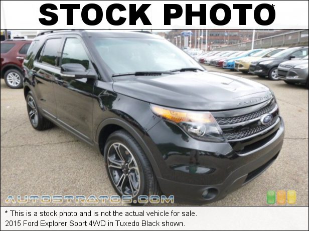 Stock photo for this 2015 Ford Explorer Sport 4WD 3.5 Liter EcoBoost DI Twin-Turbocharged DOHC 24-Valve VVT V6 6 Speed Automatic